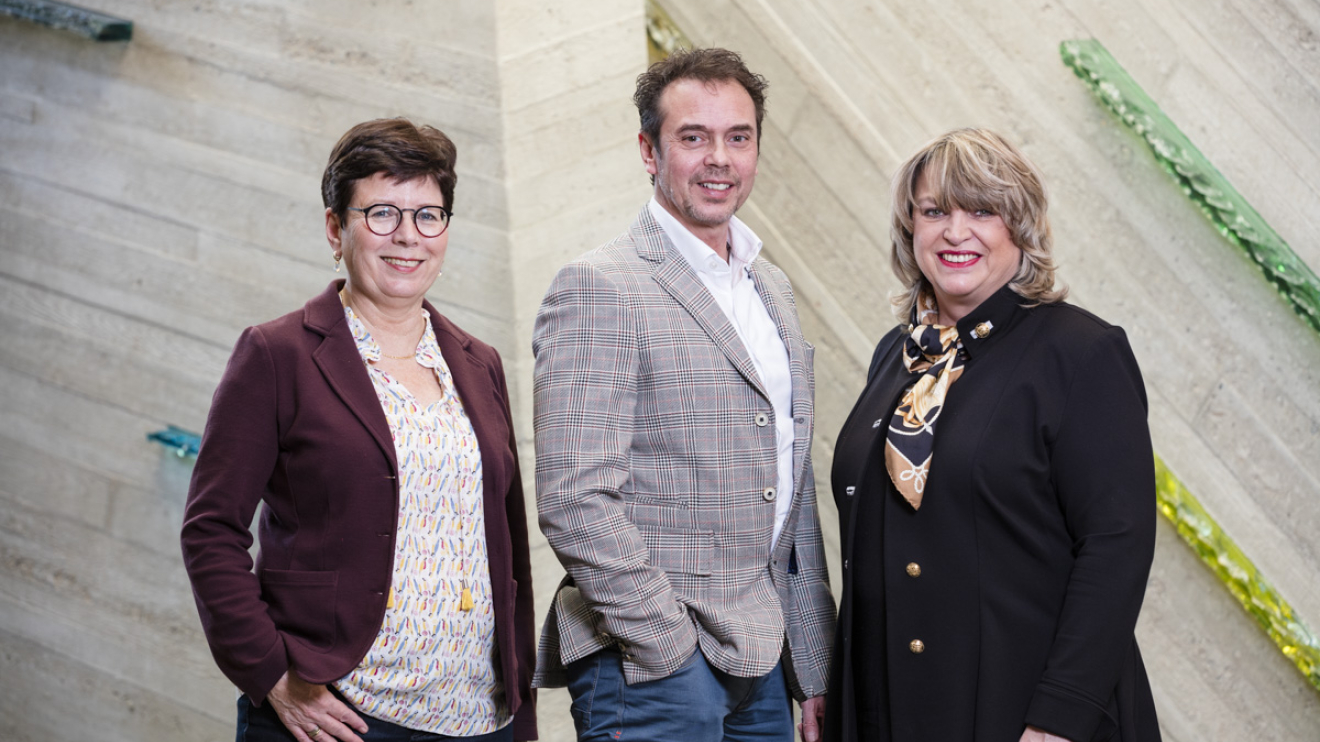 De drie ledenconsulenten van De Laatste Eer