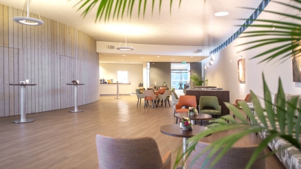 Iepenhof ontvangst en koffiekamer