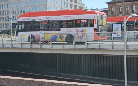 Mijn laatste eer campagne bus