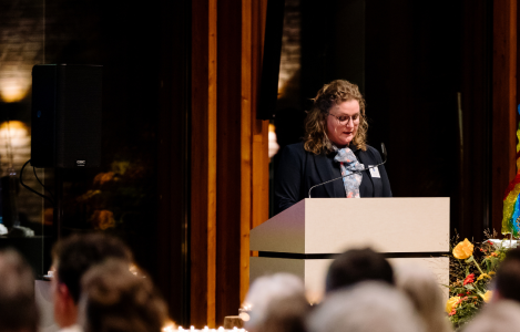 Spreken tijdens een uitvaart