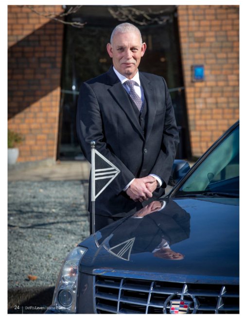 Rouwautochauffeur Danny van Vliet