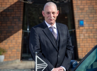 Rouwautochauffer Danny van Vliet